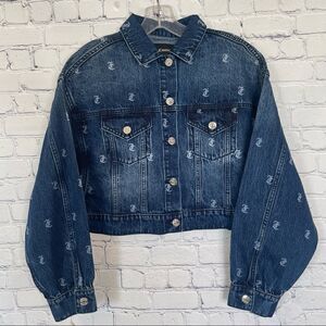 Juicy Couture Monogram Denim Jacket